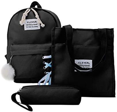 Goddesslili Mini Backpack, Cute Solid Color 3 PCs Kids Backpack for Boys Girls, Back to School Supplies, Backpack Lunch Bag and Pencil Case, for Travel Daily Use or Outdoor Activity