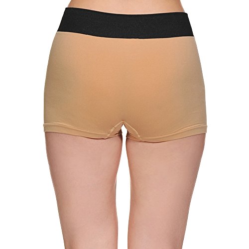 LastFor1 Women Underwear Boyshorts Panties Briefs Pack Plus Size 3 Pack M 440 - Thumbnail 2
