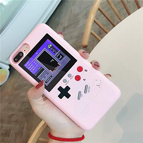 image for LayOPO Gameboy iPhone Case, iPhone Case Game Console with 36 Small Gam