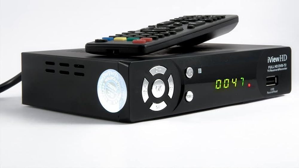 iView HD Full HD 1080P Freeview Digital TV Receiver USB Recorder Set Top Box