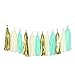 Mint Cream Gold and White 20pcs Party Decoration Set by Cherry Down