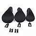 Andux Golf 460cc Driver Fairway Wood Club Head Covers 3pcs/Set Black/Black