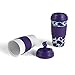 Design for Living Plastic Fliptop Thermal Mug (Set of 2), 16 oz, Purple