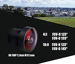 Foxeer Razer Mini Cam CMOS 1/3 HD 5MP 2.1mm M12