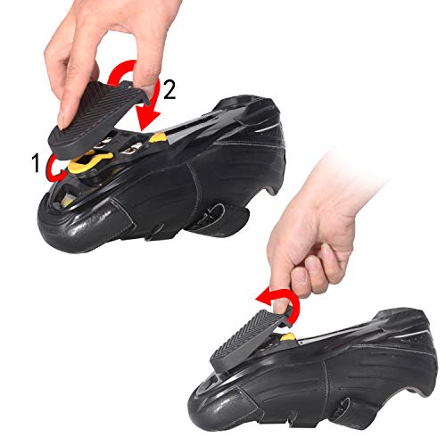 Inkesky Bike Cleat Covers Compatible with Shimano SPD-SL SM-SH45