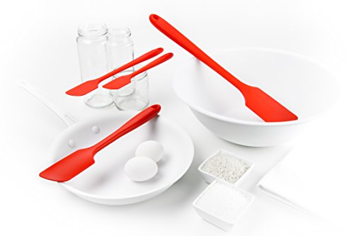 GIR: Get It Right Premium Silicone Ultimate Spatula, 11 Inches, Red