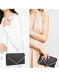 Bolsas de noche para mujer con diseño de embragues, para bodas, cócteles, bailes, fiestas, etc.