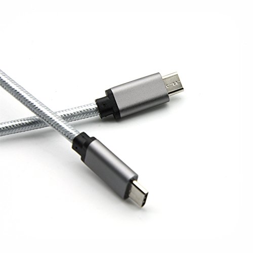 WGGE METAL USB 3.1 Type-C to USB 3.1 Type-C Cable 6.6ft Nylon braiding , using for MacBook Pro,HTC 10, LG G5 V20, Nintendo Switch, Nexus 6P/5X, Google Pixel and More (HIGH SPPED 10GB/s)