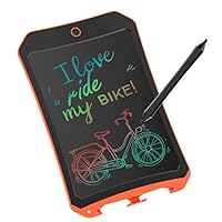 JRD&BS WINL Colorful LCD Electronic Writing Tablet Toys for 4-9Year Old Boys, Teen Boy Girl Birthday Presents Gifts,8.5" Handwriting Paper Drawing Tablet at Home and Outdoor(Orange)