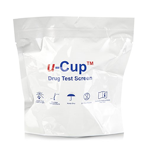 Urine Drug Test Cups: 12 Panel Urine Screening Drug Testing Cups with Instant Results - Test 12 Drugs Including THC, COC, OXY, MDMA, BUP, MOP, BAR, BZO, MET, MTD & PCP - Over The Counter - 5 Pack - Thumbnail 2