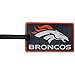 Aminco NFL Denver Broncos Soft Bag Tag, Blue, 7.5