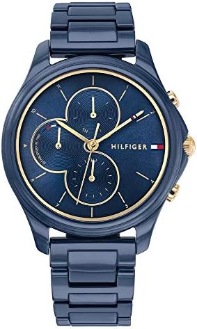 Tommy Hilfiger Women's Navy Dial Navy Ceramic Watch 1782260