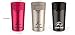 Arctic Lava 10 OZ / 320 ML Double Wall Vacuum Insulated 18/8 Stainless Steel Travel Tumbler Coffee/Tea Mug with Leak Proof Locking Lid (10 oz / 320 ml, Black)