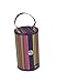 Creative Options 700-706 Portable Bead and Embellishment Tower with 6-Round Organizers, Purple/Magenta/Silver