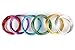 Creacraft Beading Wire Set Basic: 6 Colors of Artistic Anodized Aluminum Wire for Jewelry, Crafting, 16ft per Coil (2mm (12ga))