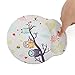 iColor Mouse Pad with Wrist Rest Nonslip Ergonomic Memory Foam Pain Relief Mousepad Desk Mat (9