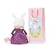 Me Too Tiramitu Stuffed Bunny Plush Rabbit Dolls Toys Purple Dress 16 Inches+Gift Bag