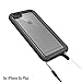 Waterproof Case for iPhone 6s Plus, Shock Proof, Drop Proof by Catalyst for iPhone 6s+ with High Touch Sensitivity ID (Black & Space Gray)