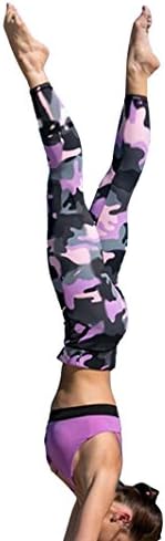 FENZL Women's Camouflage Workout Leggings Running Tights Yoga Pants