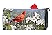 Studio M Cardinal in Blossoms Decorative Spring Summer Birds MailWrap, The Original Magnetic Mailbox Cover, Made in USA, Superior Weather Durability, Standard Size fits 6.5W x 19L Inch Mailbox
