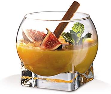 Ice Cream Glass Bowl, Personalized Creative Home Salad Bowl/Dessert Bowl/Fruit Bowl/Snack Bowl, 1 Piece, Each Glass Bowl 230ML