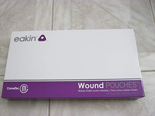 Convatec 839262 Eakin Wound Pouch w/ Remote Drainage Attachment-10/Box