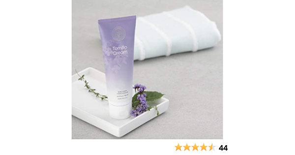 thyme tomillo herbal body cream