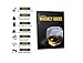 Whiskey Rocks - Premium Granite Whiskey Stones Set Black - Pure Granite - Set of 9 Whisky Chilling Stone