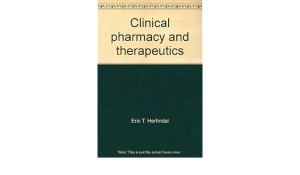 clinical pharmacy and therapeutics pdf free download
