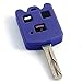 STAUBER Key Shell Replacement for Lexus/NO Locksmith Required Using Your Old Key and chip! - Blue