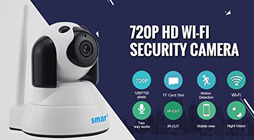 YANWIN 720P WIFI IP Camera Home Security Wireless Smart Dog Wi-Fi CCTV Surveillance Camera Mini Indoor Baby Monitor Infrared Night Vision