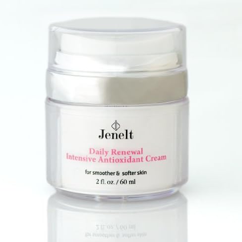 Firming Eye/Face Cream w/Vit C, Silk Peptides & Green Tea - Antioxidant Moisturizer for Wrinkles - Made with Certified Organic Ingredients - Good for Sensitive Skin