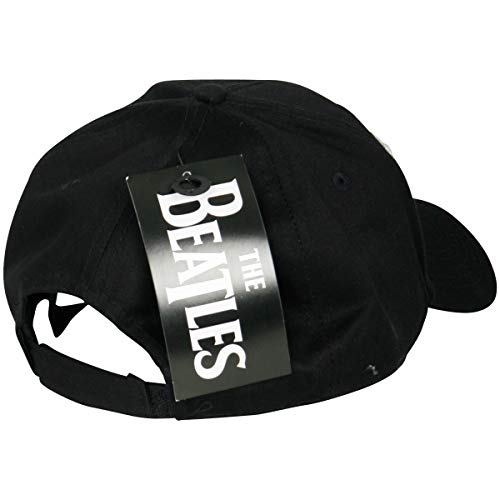 The Beatles – Casquette de Baseball – Homme Noir Noir Taille unique - Les Beatles, Paul McCartney, John Lennon, RIngo Starr, George Harrison The Beatles - Casquette de Baseball - Homme Noir Noir Taille unique – Image 3
