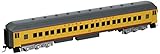 Bachmann Industries Union Pacific #1115 Yellow 72' Heavyweight Coach with Lighted Interior