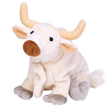 Ty Beanie Babies Frosty - Bull