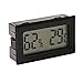 Mini Digital Temperature Humidity Meter Gauge Thermometer Hygrometer LCD Degree Celsius(C) Display Black