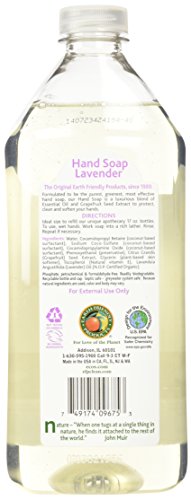 Earth Friendly Products Hand Soap Refill, Lavender, 32 Ounce
