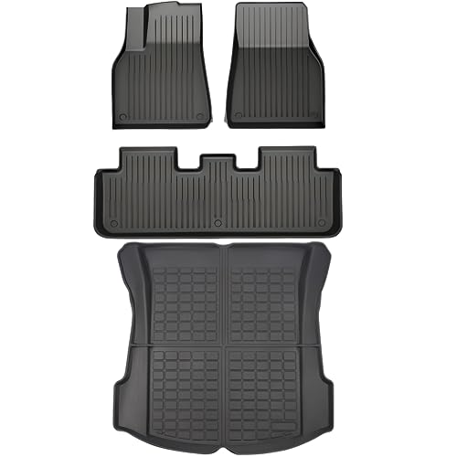 SUPER LINER Floor Mats for Tesla Model 3 Custom Fit 2021 2022 2023 All