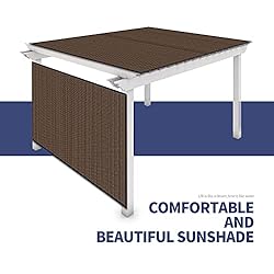 VICLLAX 90% Shade Fabric Sun Shade Cloth Privacy