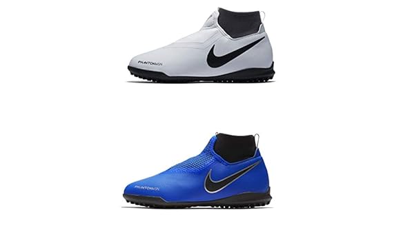 Botines Nike Phantom Azules Botines Blanco en Mercado