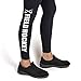 Field Hockey with Sticks Leggings | Field Hockey Leggings by ChalkTalk Sports | Adult Small White