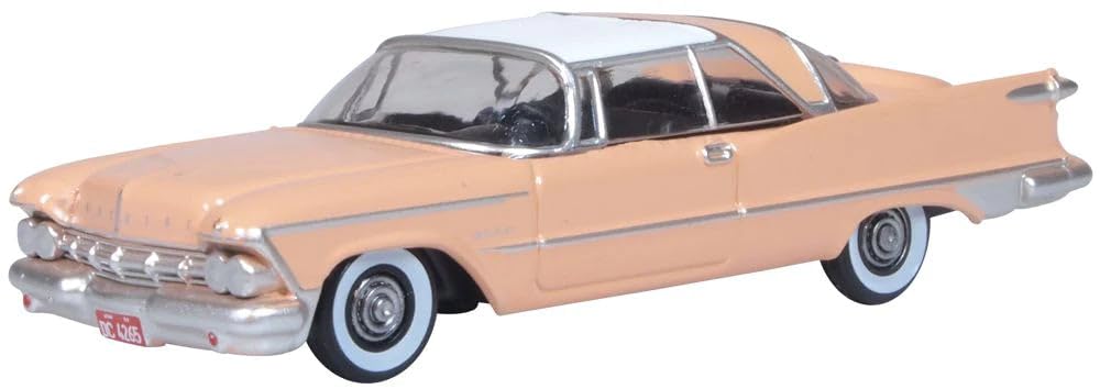 Oxford Diecast 1:87 Imperial Crown 2 Door Hardtop 1959 Persian Pink Collectable model 87IC59001