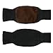 BESTCYC Unisex Women Men's Cashmere Wool Knee Brace Pads Winter Warm Thermal Knee Warmers Thicken Lengthen Breathable Elastic Knees Sleeves for Winter Cold Weather Knees Protection
