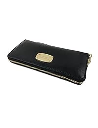 Michael Kors Jet Set Travel Continental Espejo cartera, talla única, Negro