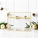 Cathy's Concepts Terrarium Gift Card Holder - Gold, Glass & Brass Construction, Perfect for Wedding Receptions, Graduations & More