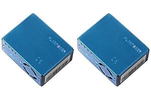 DEVMO 2PCS Digital Particle Concentration Laser Sensor PMS5003 PM2.5 PM10+Cable Compatible with Ar-duino