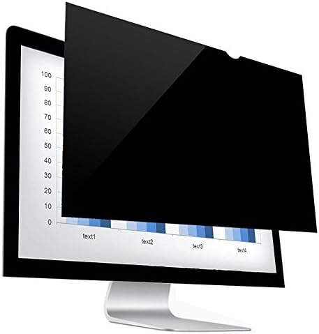 SIKKIY 27 Inch (Diagonally Measured) Computer Privacy Screen Filter - 16:9 Aspect Ratio - for Widescreen Computer Monitors - Anti-Glare - Anti-Scratch Protector Film for Data confidentiality