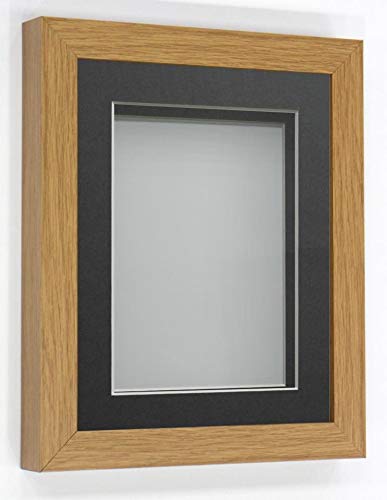 Rickman Box Frame Beech with Grey Mount, 10x8 for 7x5 inch