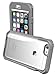 iPhone 6s Plus Case, roocase [Glacier TOUGH] iPhone 6 Plus (5.5-inch) Hybrid Scratch Resistant Clear PC / TPU Armor Full Body Protection Case Cover with Built-in Screen Protector for Apple iPhone 6 Plus, Space Gray
