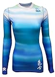 Fuji Haiku Women's Rash Guard - Blue